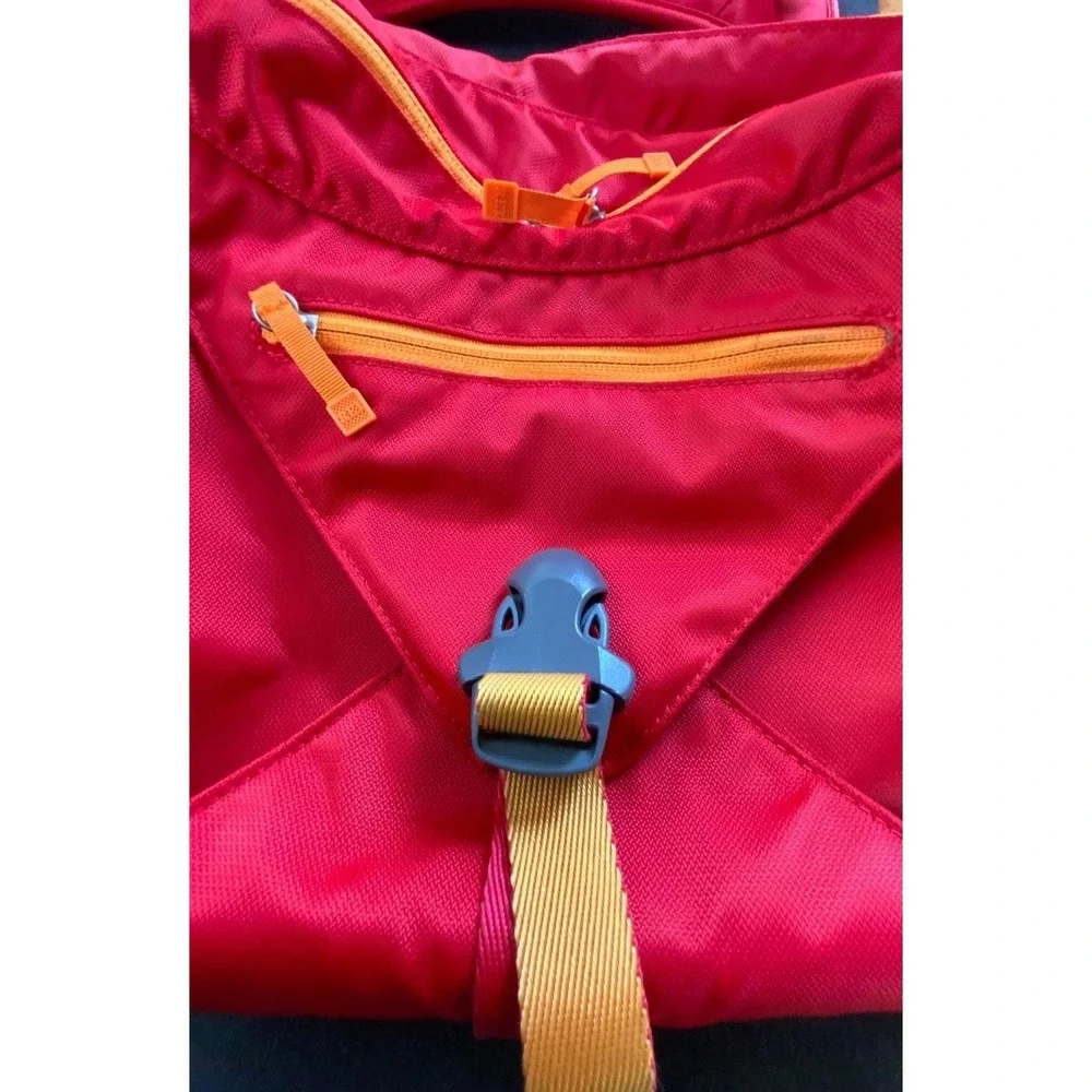REI Messenger Bag Red Orange Large Shoulder Crossbody Travel Commuter Gorpcore